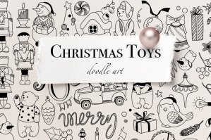 Christmas Toys Vector Collection