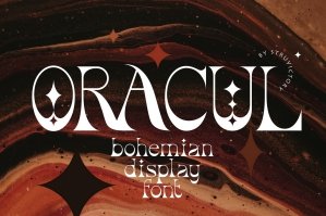 Oracul - Bohemian Display Font