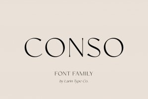 Conso Font Family