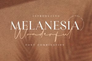 Wonderful Melanesia - Font Duo