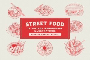 Street Food - Illustrations