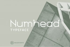 Numhead Typeface | Font