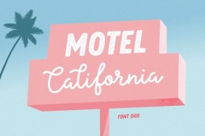Motel California | Font Duo