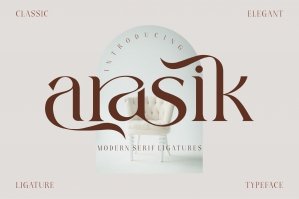 Arasik Modern Serif Ligatures