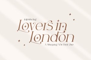 Lovers In London Serif Font
