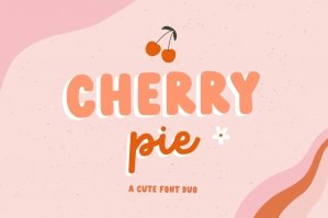Cherry Pie | Font Duo