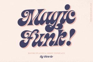 Magic Funk - Retro Serif Font