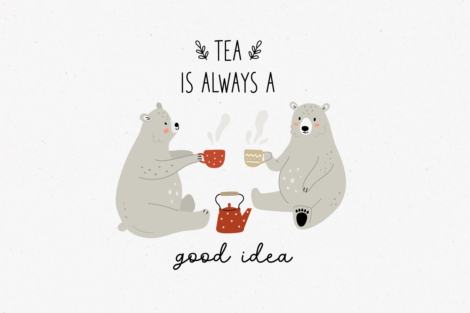 Friendly Bear | Font Duo - Design Cuts