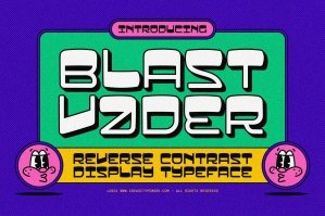Blastvader - Reverse Contrast