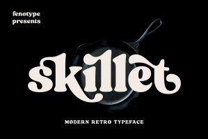 Skillet Serif Typeface
