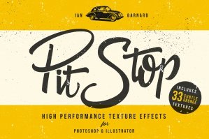 Pitstop - Subtle Texture Effects In Photoshop & Illustrator