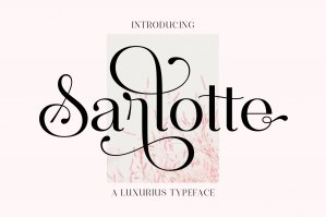 Sarlotte - Luxury Typeface