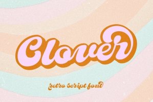 Clover - Retro Script Font