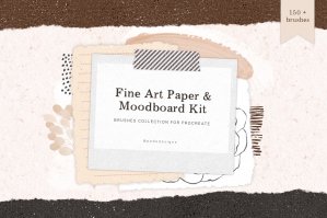 Fine Art Paper & Moodboard Kit