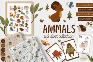 Animals Alphabet Collection