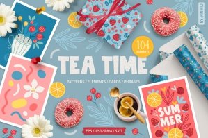 Tea Time Kit - 104 Elements