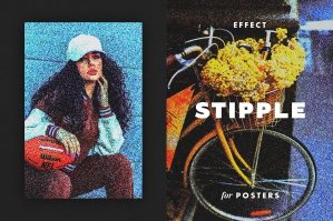 Stipple Photo Effect For Posters