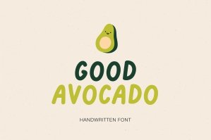 Good Avocado | Handwritten Font