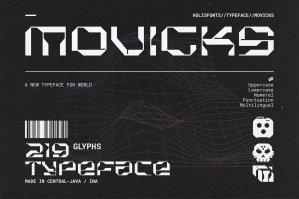 Movicks Typeface