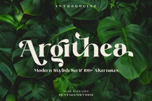 Argithea | Modern Serif Font