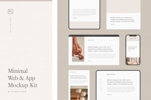 Minimal Web & App Mockup Kit