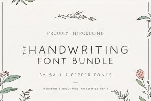 The Handwriting Font Bundle