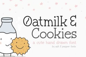 Oatmilk & Cookies Font