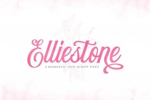 Elliestone Script Font