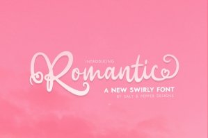 Romantic Script Font