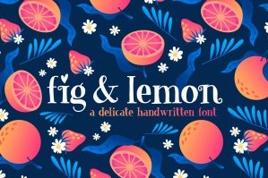 Fig & Lemon Font