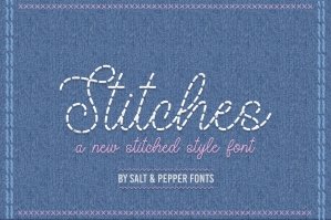 Stitches Script Font