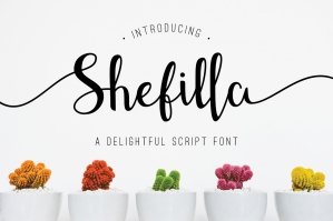 Shefilla - Script Font