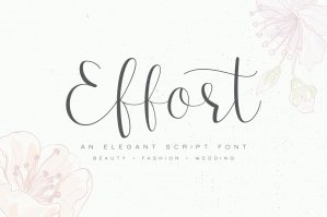 Effort - Calligraphy Font