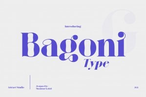Bagoni Type - Serif Font