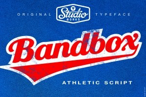 Bandbox | Athletic Script Typeface
