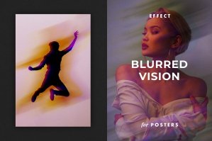 Blurred Vision Effect For Posters