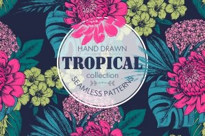 Tropical Seamless Patterns