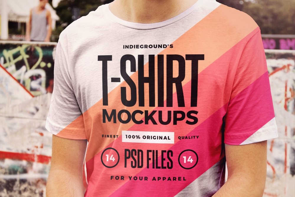 Urban T-shirt Mockups - Design Cuts