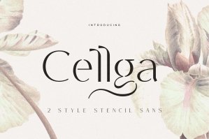 Cellga Typeface