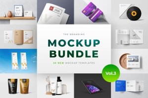 The Branding Mockup Bundle Vol 3