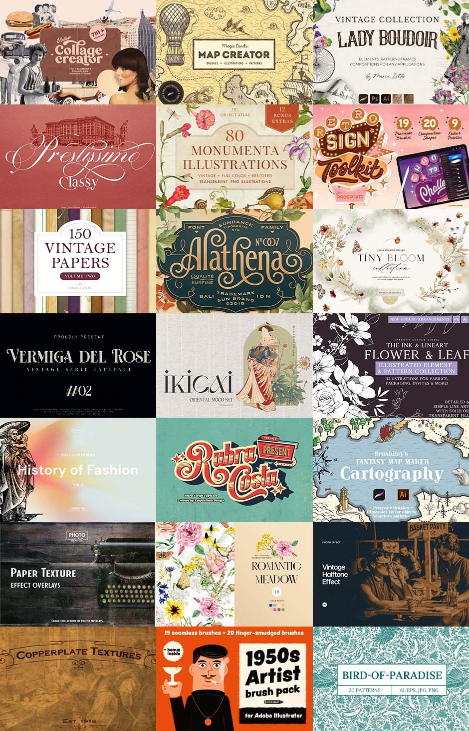 The Eclectic Vintage Collection For Creatives