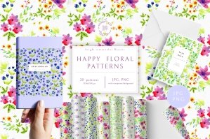Happy Floral Patterns