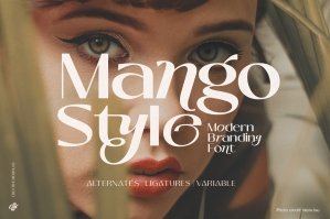 Mango Style - Modern Branding Font