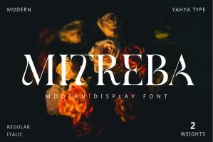 Mitreba - Modern Font