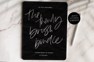 Lettering Brush Bundle For Procreate