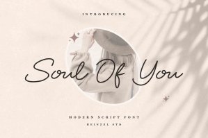 Soul Of You - Handwritten Script Font