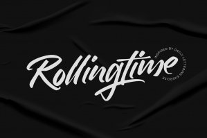 Rollingtime - Graffiti Style Font