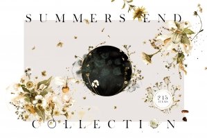 Summers End Watercolor Collection