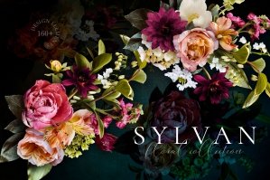 Sylvan Floral Clip Art Collection