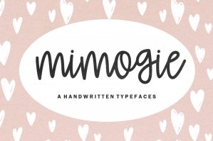 Mimogie - Handwritten Typefaces